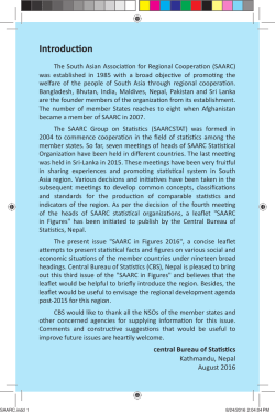 IntroducƟon - Central Bureau of Statistics