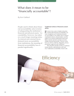 Efficiency - The Association of Theological Schools