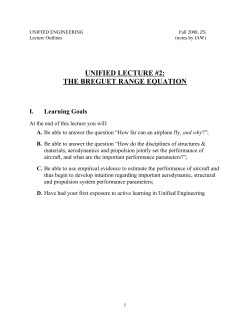 the breguet range equation