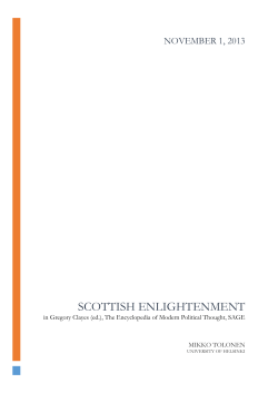 Scottish enlightenment