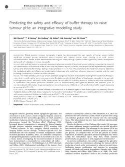 Predicting the safety and efficacy of buffer therapy to raise tumour pHe