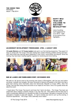 Happy New Year and welcome to our first