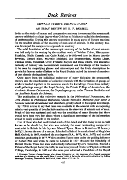 Book Reviews - Center for the Advanced Study of Human