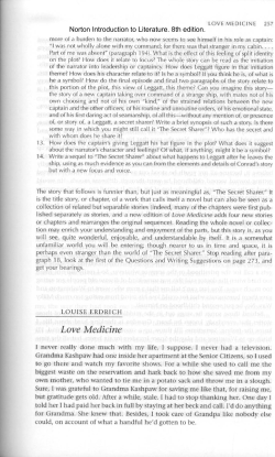 Norton Introduction to Literature. 8th edition.