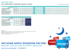 GET HOME SAFELY WHATEVER THE TIME