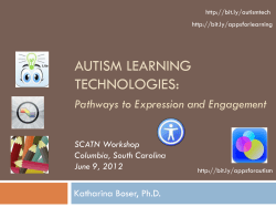 Learning - Autism Apps