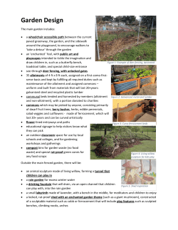 Garden Design - Oaklands Community Centre