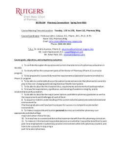 30:725:104:02 Pharmacy Convocations