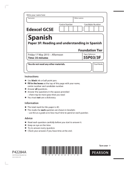 Spanish - Manchester Health Academy