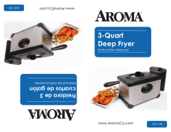 3-Quart Deep Fryer