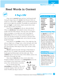 Read Words in Context