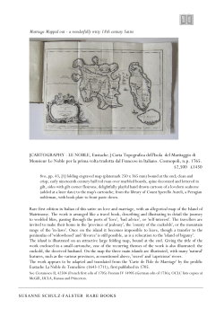 Marriage Mapped out - a wonderfully witty 18th century Satire