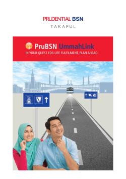 PruBSN UmmahLink - Prudential BSN Takaful