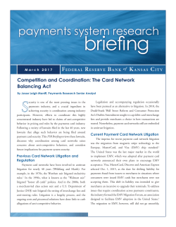 Competition and Coordination: The Card Network Balancing Act