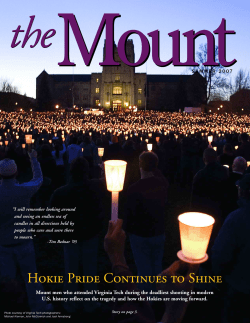 The Mount Summer 2007 - Mount Saint Joseph High School