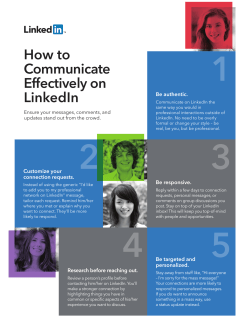 How to Communicate Effectively on LinkedIn