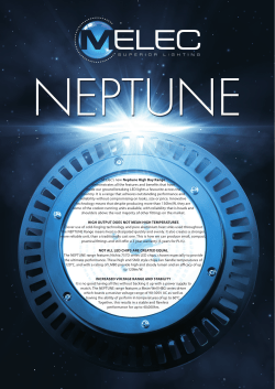 NEPTUNE LEAFLET JAN 2017 - M-Elec