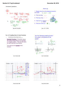 Section 6-3 Trig B.notebook