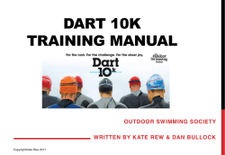 training programmes - Outdoor Swimming Society Outdoor