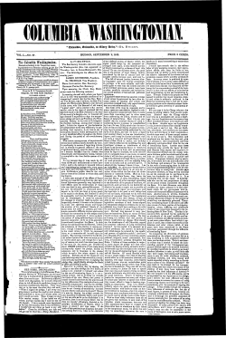 The Columbia Washingtonian.