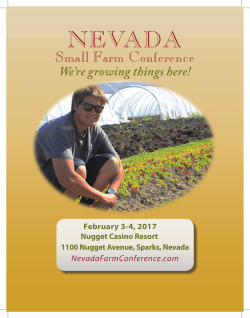 Nevada Small Farm Conference