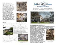 History Brochure