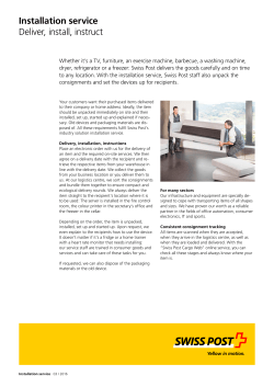 2013-172 Installation service