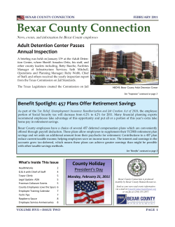 February - Bexar County