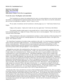 controversy surrounding nominations to the Court