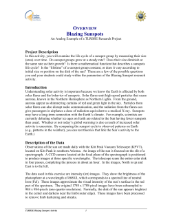 Blazing Sunspots activity