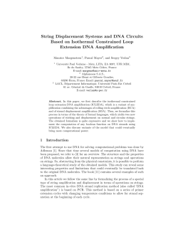 String Displacement Systems and DNA Circuits Based on Isothermal