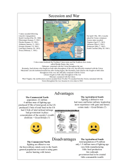 Secession and War Master