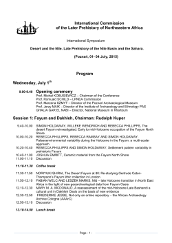 International Commission of the Later Prehistory of Northeastern