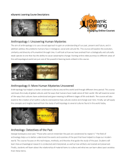 a complete list of eDynamic Courses and descriptions