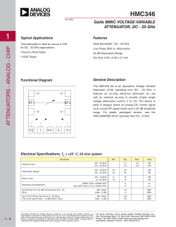 HMC346 - Analog Devices