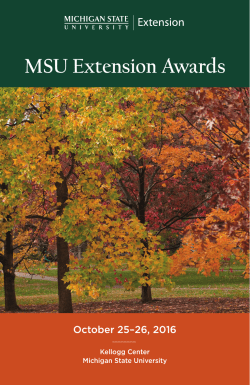 MSU Extension Awards - Canr.msu.edu