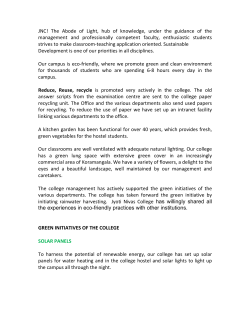 JNC! The Abode of Light, hub of knowledge, under the guidance of