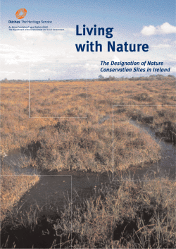 Living with Nature - The Designation of Nature Conservation Sites in