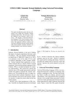 CFILT-CORE - CSE, IIT Bombay