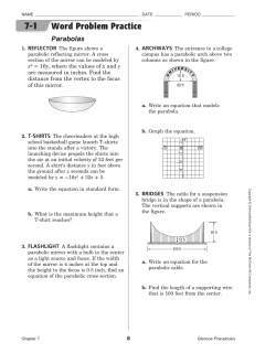 7-1 Word Problem Practice