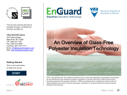 An Overview of Glass-Free Polyester Insulation Technology