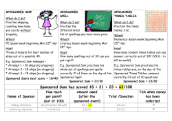 Sponsored Sam has scored 18 + 21 + 23 = 62/100