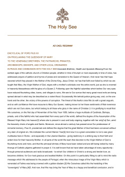 The Holy See