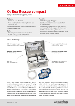 O2 Box Rescue compact