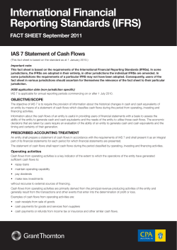 International Financial Reporting Standards (IFRS)