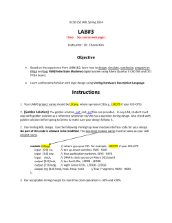 LAB#3 assignment