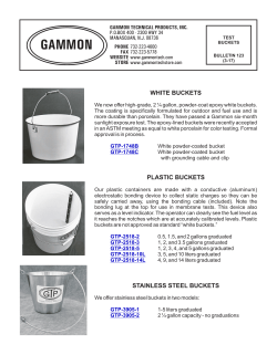 Bulletin 123 - Gammon Technical Products
