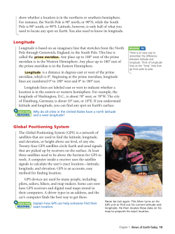 Longitude Global Positioning System