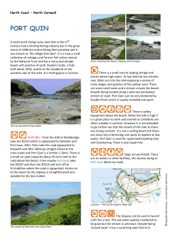 Port Quin - Cornwall`s Beaches