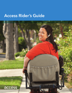 Access Rider`s Guide